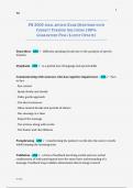 PN 2002 FINAL REVIEW EXAM QUESTIONS WITH CORRECT VERIFIED SOLUTIONS 100&percnt; GUARANTEED PASS &lpar;LATEST UPDATE&rpar;