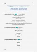 NUR195 HONDROS EXAM 1 QUESTIONS WITH CORRECT VERIFIED SOLUTIONS 100&percnt; GUARANTEED PASS &lpar;LATEST UPDATE&rpar;