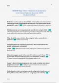 NUR195 TERM 4 TEST 2 HONDROS EXAM QUESTIONS WITH CORRECT VERIFIED SOLUTIONS 100&percnt; GUARANTEED PASS