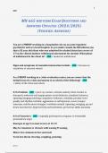 MN 665 MIDTERM EXAM QUESTIONS AND ANSWERS UPDATED &lpar;2024&sol;2025&rpar; &lpar;VERIFIED ANSWERS&rpar;