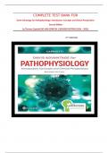 COMPLETE TEST BANK FOR Davis Advantage for Pathophysiology&colon; Introductory Concepts and Clinical Perspectives  Second Edition by Theresa Capriotti DO MSN CRNP RN &vert;&vert;REVISED EDITION &lbrace;2024 &ndash; 2025&rcub;