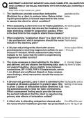 MATERNITY HESI EXIT NEWEST 2024-2025 COMPLETE 190 QUESTIONS  AND CORRECT DETAILED ANSWERS WITH RATIONALES &lpar;VERIFIED ANSWER