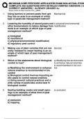 MICHIGAN CORE PESTICIDE APPLICATOR EXAM 2024 ACTUAL EXAM  COMPLETE 400 QUESTIONS WITH DETAILED VERIFIED ANSWERS &lpar;100&percnt;  CORRECT ANSWERS&rpar; &sol; ALREADY GRADED A&plus;