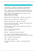 RMLO Exam Prep&colon; Questions With Solutions &lpar;Rated A&plus;&rpar;