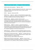 RMLO Exam Study Guide -  Complete With Solutions 