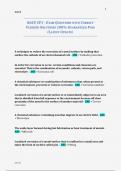 NACE CP1 - EXAM QUESTIONS WITH CORRECT VERIFIED SOLUTIONS 100&percnt; GUARANTEED PASS &lpar;LATEST UPDATE&rpar;