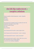 sim lab hip-replacement &ndash; complete solutions