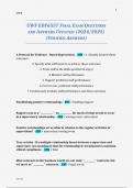 UWF EDF6557 FINAL EXAM QUESTIONS AND ANSWERS UPDATED &lpar;2024&sol;2025&rpar; &lpar;VERIFIED ANSWERS&rpar;