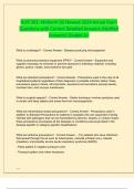 NUR 303&colon; Midterm SG Newest 2024 Actual Exam Questions with Correct Detailed Answers &lpar;Verified Answers&rpar; Graded A&plus;