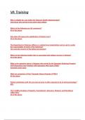 VA Training Exam 2024&sol;2025 Questions With Completed & Verified Solutions&period;