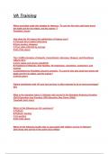 VA Training Exam 2024&sol;2025 Questions With Completed & Verified Solutions&period;