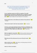 NUR 643E ADVANCED HEALTH ASSESSMENT FINAL EXAM QUESTIONS WITH CORRECT VERIFIED SOLUTIONS 100&percnt; GUARANTEED PASS &lpar;LATEST UPDATE&rpar;