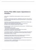 Kenny POLI 2051 exam 2 Questions & Answers
