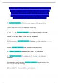 WGU C952 Final Exam Computer Architecture Latest Update 2024-2025 Actual Exam from Credible Sources with 350 Questions and Verified Correct Answers Golden Ticket to Guaranteed A&plus; Verified by Professor