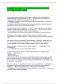 PHARM 180 QUIZ 3 &vert; QUESTIONS AND ANSWERS LATEST UPDATE &vert; 2024