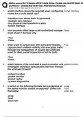 SNSA sonicOS 7 EXAM LATEST 2024 REAL EXAM 100 QUESTIONS AND  CORRECT ANSWERS&lpar;VERIFIED ANSWERS&rpar;&vert;AGRADE