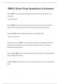 RMLO Exam Prep Questions & Answers