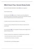 RMLO Exam Prep&colon; General Study Guide Questions & Answers