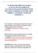 CCSH BOARD PREP EXAM 2024  ACTUAL EXAM COMPLETE  ACCURATE EXAM QUESTIONS WITH  DETAILED VERIFIED ANSWERS &lpar;100&percnt;  CORRECT ANSWERS&rpar; &sol;ALREADY  GRADED A&plus;