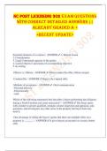 NC Post Licensing 302 Exam Questions  with Correct Detailed Answers &vert;&vert;  Already Graded A &plus;  <Recent Update>