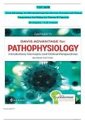 Test Bank for Davis Advantage for Pathophysiology&semi; Introductory Concepts and Clinical Perspectives&comma; 2nd Edition&comma; Theresa Capriotti&period;pdf