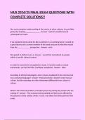 MUS 2024&sol;25 FINAL EXAM QUESTIONS WITH COMPLETE SOLUTIONS&excl;&excl;