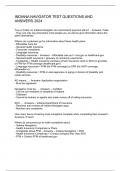 INDIANA NAVIGATOR TEST QUESTIONS AND ANSWERS 2024