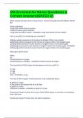 SSI Enriched Air Nitrox Questions & Correct Answers&lpar;RATED A&rpar;