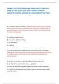 BARNEY FLETCHER CRAM FINAL EXAM LATEST 2024-2025 WITH ACTUAL QUESTIONS AND CORRECT VERIFIED ANSWERS ALREADY GRADED A&plus; 100&percnt;GUARANTEED PASS&excl;          