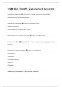 BUNDLE-&colon;&colon;NUR 684 EXAMS
