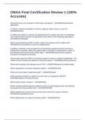 CMAA EXAM BUNDLE  100&percnt; ACCURATE&excl;&excl;