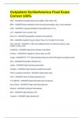 Outpatient ScribeAmerica Final Exam Correct 100&percnt;