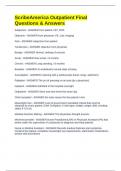 ScribeAmerica Outpatient Final Questions & Answers