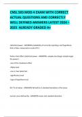CNSL 503 MOD 4 EXAM WITH CORRECT  ACTUAL QUESTIONS AND CORRECTLY  WELL DEFINED ANSWERS LATEST 2024 &ndash; 2025  ALREADY GRADED A&plus;       