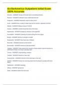 ScribeAmerica Outpatient Initial Exam 100&percnt; Accurate