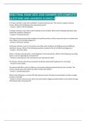N582 FINAL EXAM 2025-2026 SUMMER QTR&period;COMPLETE QUESTIONS AND ANSWERS SCORED A