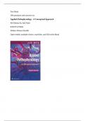 Test bank questions Applied Pathophysiology A Conceptual Approach Int&period; Edition 4th - Judi Nath - 