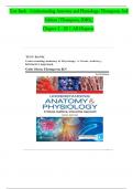 TEST BANK for Understanding Anatomy and Physiology 3rd Edition by Gale Sloan Thompson&comma; Verified Chapters 1 - 25&comma; Passing Score Guaranteed 100&percnt;