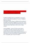New York State Property and Casualty Licensing Exam-complete set 