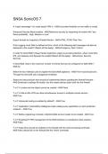 SNSA SonicOS 7  TEST QUESTIONS WITH 100&percnt; VERIFIED CORRECT ANSWERS