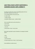 L&M FINAL EXAM LATEST QUESTIONS & ANSWERS SOLVED 100&percnt; CORRECT&excl;&excl;