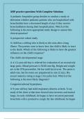 ABP practice questions With Complete Solutions