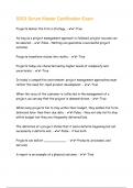 SSGI Scrum Master Certification Exam Q&A SSGI Sigma - Study guides