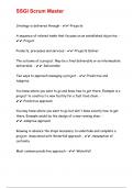 SSGI Scrum Master Q&A SSGI Sigma - Study guides