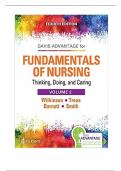 Test Bank Davis Advantage for Fundamentals Of Nursing &lpar;2 Volume Set&rpar; 4th Edition Judith M&period; Wilkinson