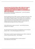 newest Exam 3&vert;NUR 611&vert;Maryville NURS 611 Exam 3 &vert; UPDATE&vert;COMPREHENSIVE QUESTIONS AND VERIFIED SOLUTIONS&sol;CORRECT ANSWERS&vert;GET 100&percnt; ACCURATE&excl;&excl;