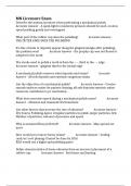 MN LICENSURE EXAM WITH ACCURATE ANSWERS
