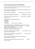 DENTAL ASSISTANT LICENSURE EXAM WITH ACCURATE ANSWERS