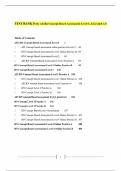 TEST BANK For&semi; Ati Rn Concept Based Assessment Level 1-4 &vert;Graded A&plus;