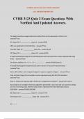 CYBR 3123 Quiz 2 Exam Questions With Verified And Updated Answers&period;